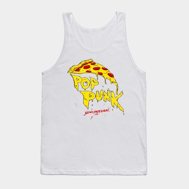 Pop Punk Pizza Tank Top by BRed_BT